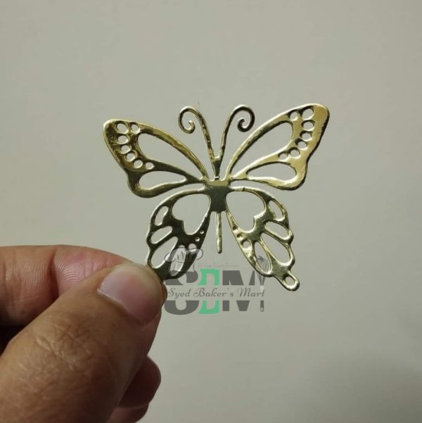 Mini Golden Butterfly Topper