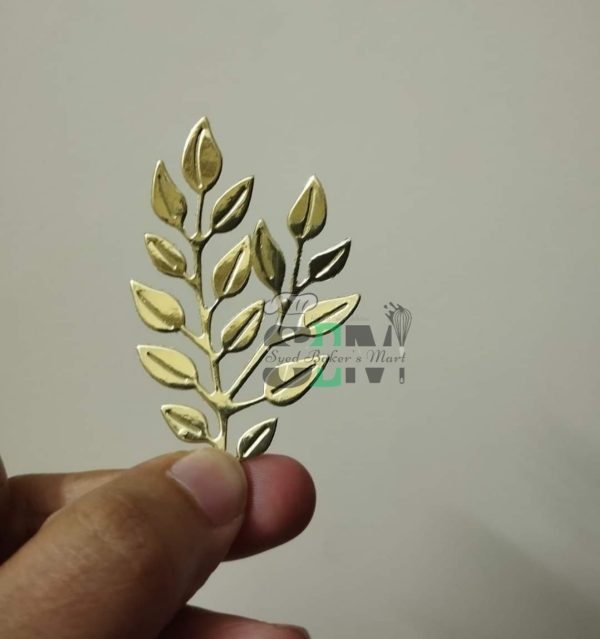 Mini Golden Leaf Topper