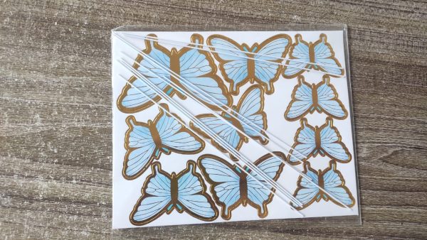 Sky Blue Butterfly Set