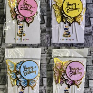 Butterfly Birthday Topper