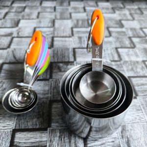 Steel Measurement Cup Set (10p)